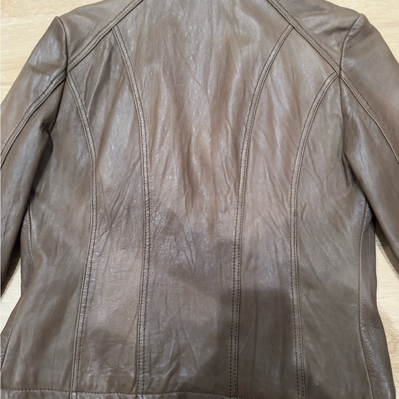 Michael Kors Brown Military Field Jacket - Picture 5 of 8